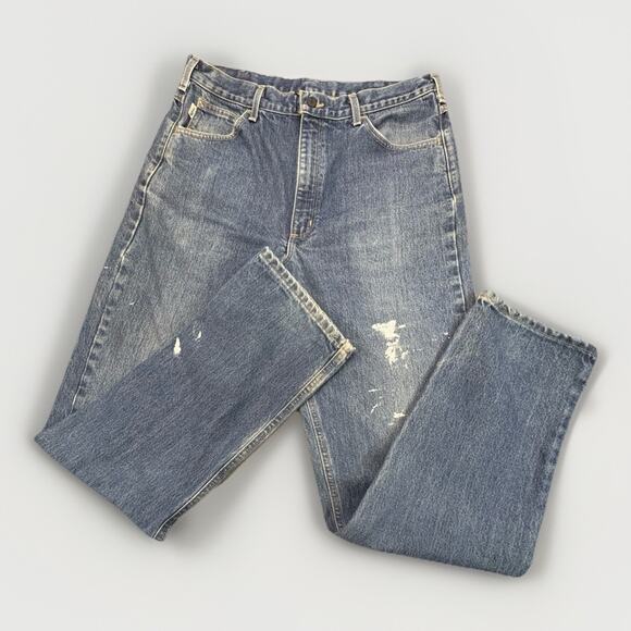 Carhartt Other - Carhartt FRB160 Flame Resistant Jeans 36X36 Relaxed Fit FR Denim Cat 3 Work Pant